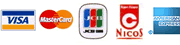 VISA�AMaster�AJCB�ANICOS�AAMEX